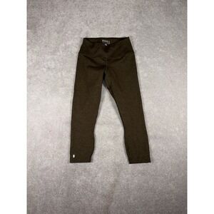 No Bull Army Olive Green pants  Women's Small Athletic Workout Athleisure Yoga